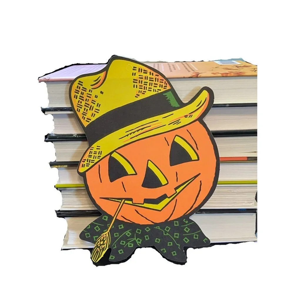 VTG Beistle and Amscan Halloween Die Cut & Honeycomb Lot of 4 Double Sided